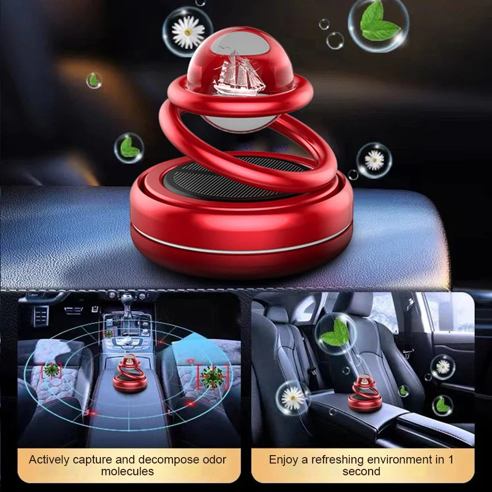 Solar Car Air Freshener Car Diffuser