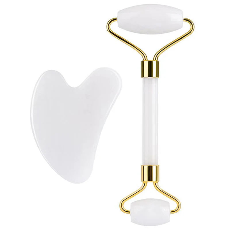 Natural Gua sha Jade Roller Board