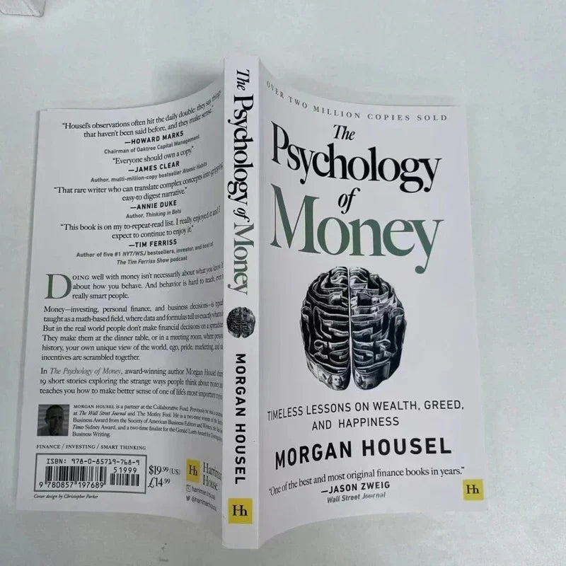 The Psychology of Money: Timeless Lessons on Wealth, Greed, and Happiness Finance Books for Adult