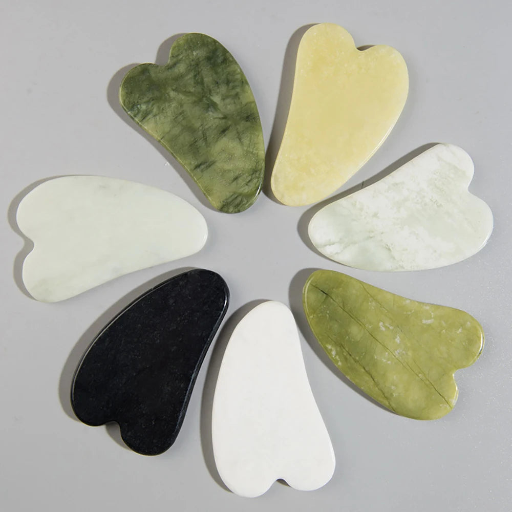 Gouache Jade Scraper Massager