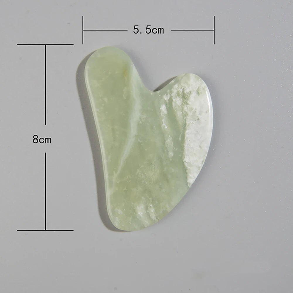 Gouache Jade Scraper Massager