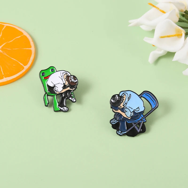 Emotion And Mental Health Enamel Pins