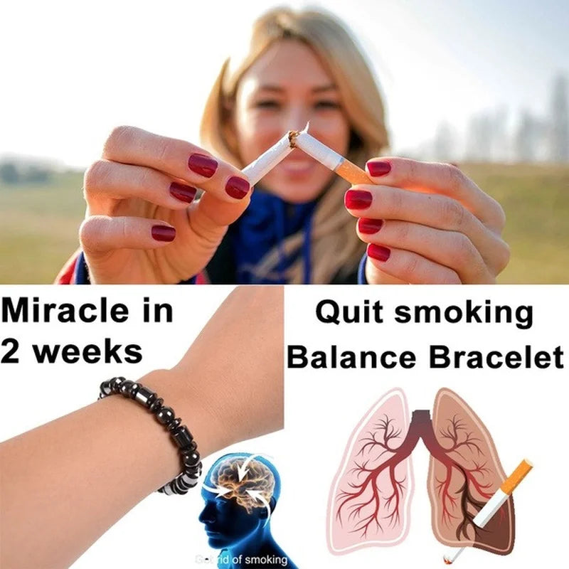 Refuse Nicotine Smoking Cessation Bracelet