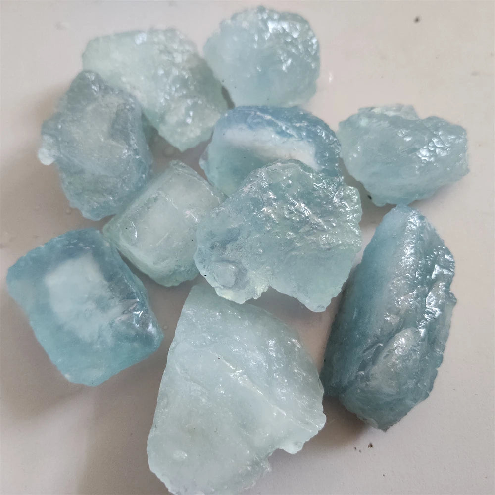 Natural Decor Aquamarine Quartz Stone