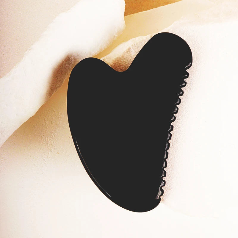 Black Obsidian Face Gua Sha Tool