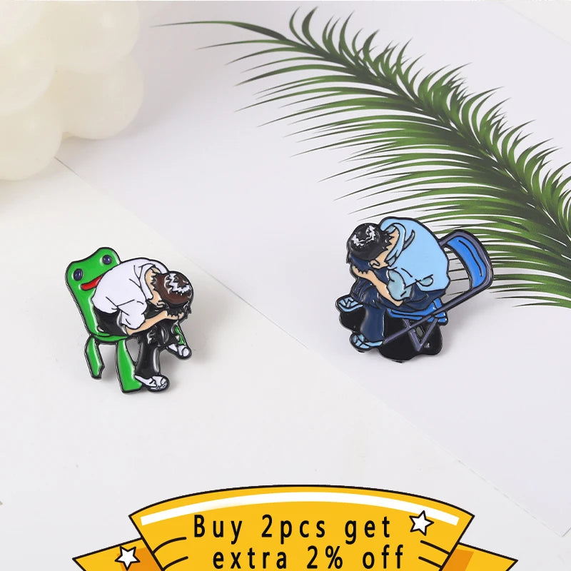 Emotion And Mental Health Enamel Pins