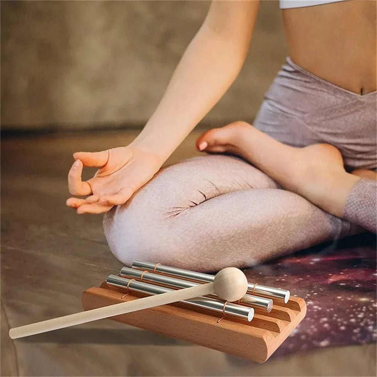 Miwayer 3 Tone Meditation Chime Reminder Bell
