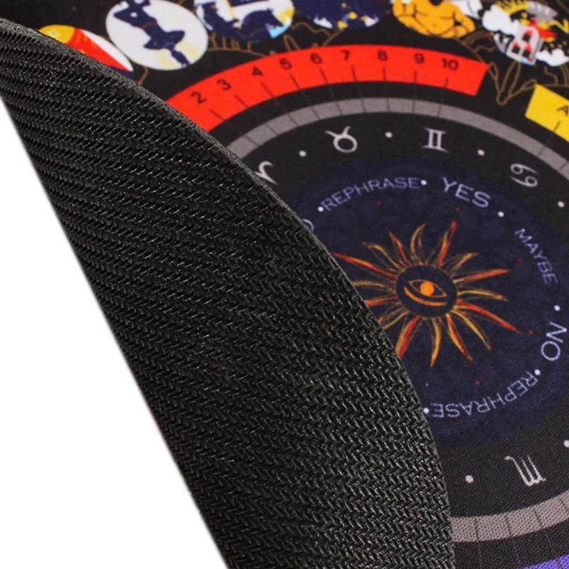 Round Divination Board Pendulum Mat