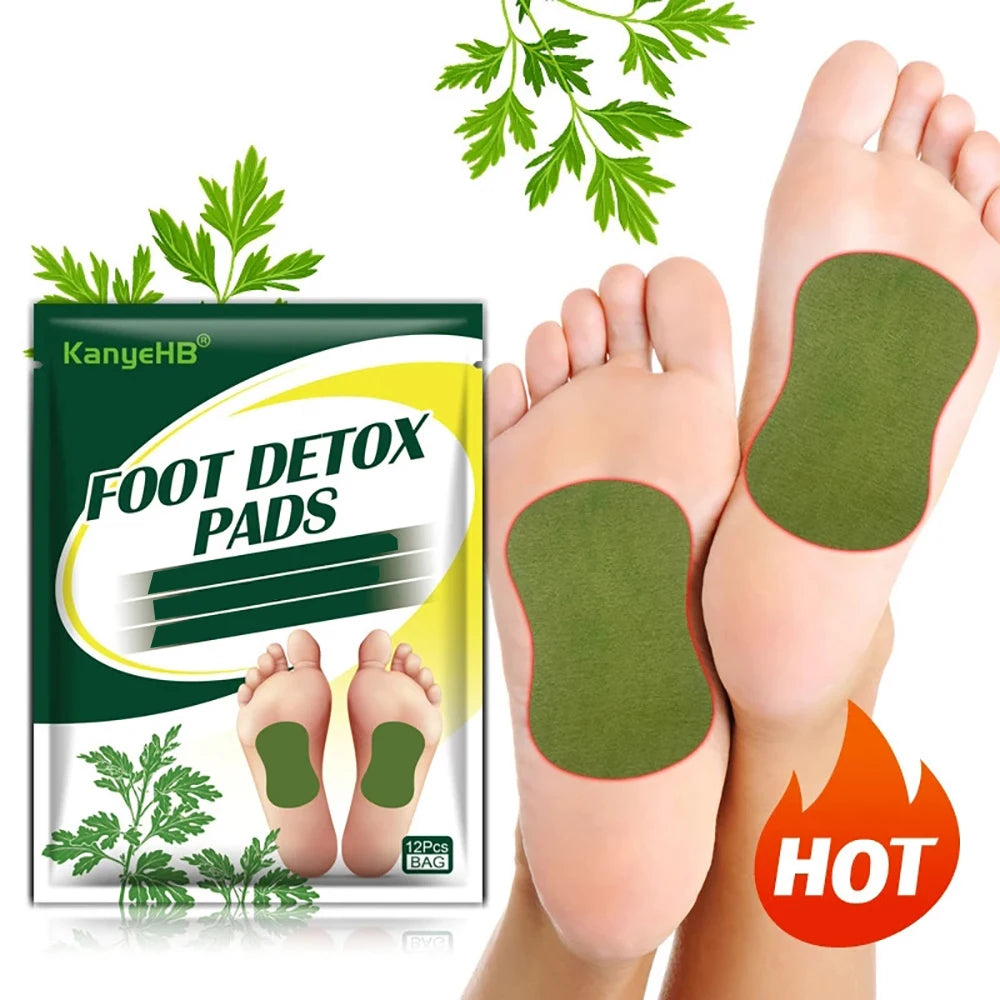 Natural Herbal Wormwood Artemisia Foot Care Patch Pad