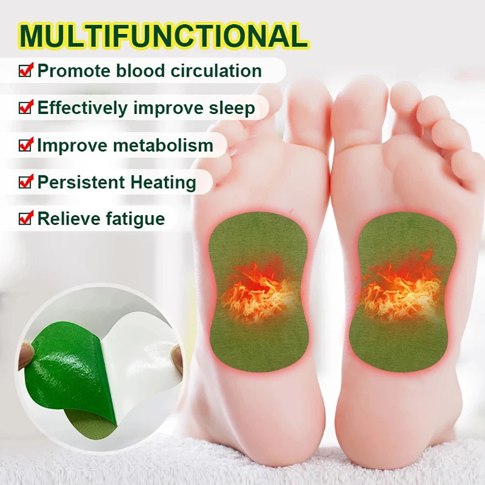 Natural Herbal Wormwood Artemisia Foot Care Patch Pad