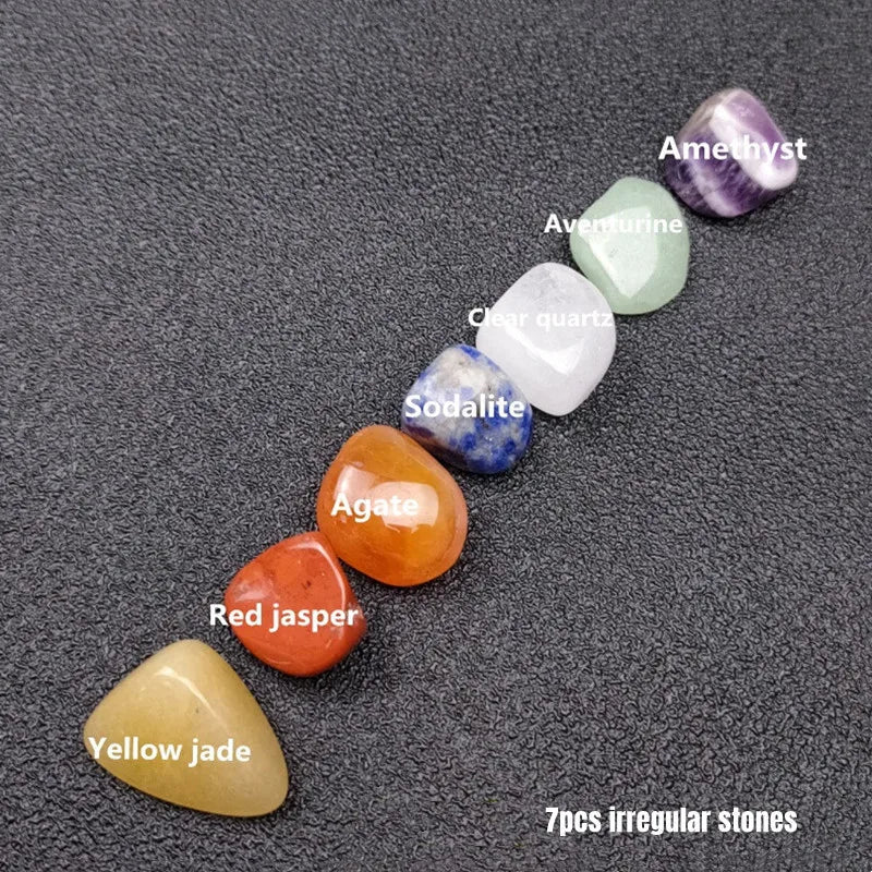 Pointed Quartz Crystal Chakra Healing Stones
