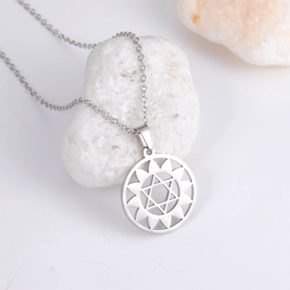 Dawapara Seven Chakras Symbol Pendants