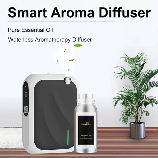 Electric Aroma Diffuser 500m³ Wifi Bluetooth Button