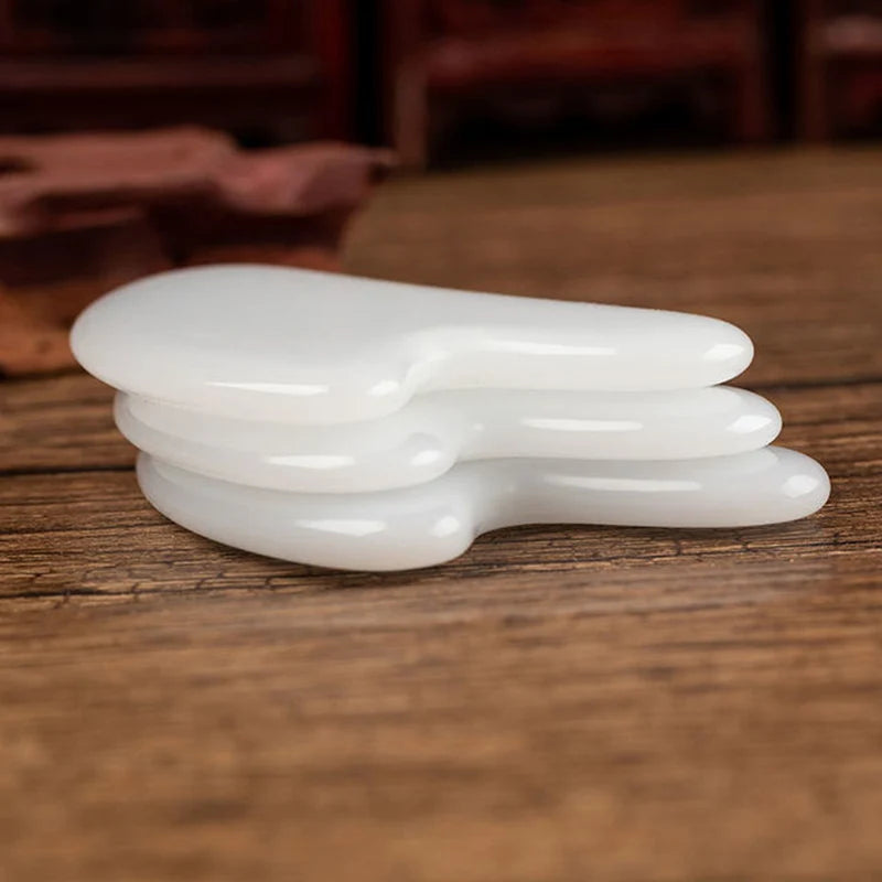 Natural  Gua sha Jade Roller Board