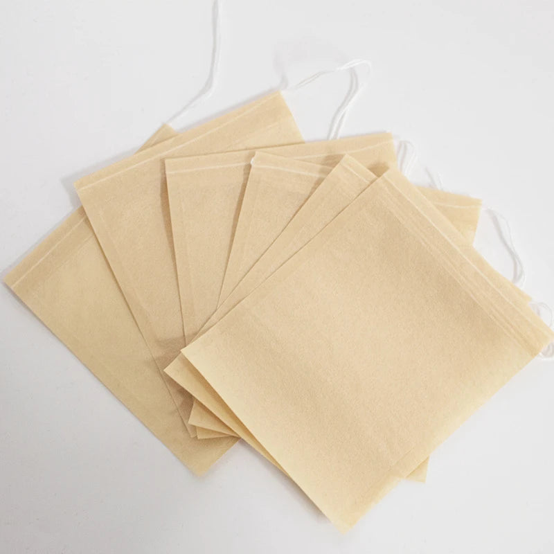 Biodegradable Paper Drawstring Tea Bag