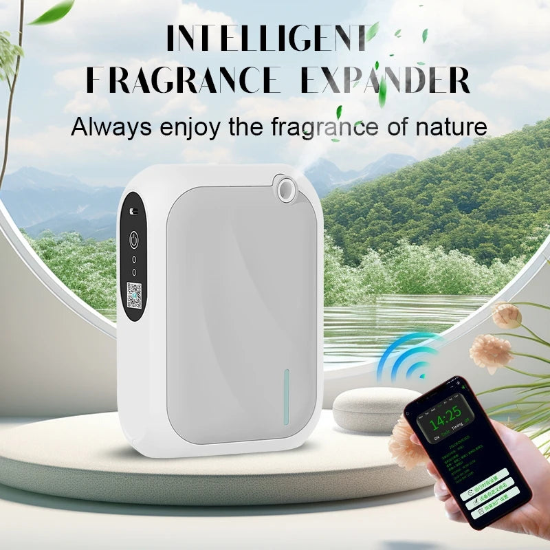 Electric Aroma Diffuser 500m³ Wifi Bluetooth Button