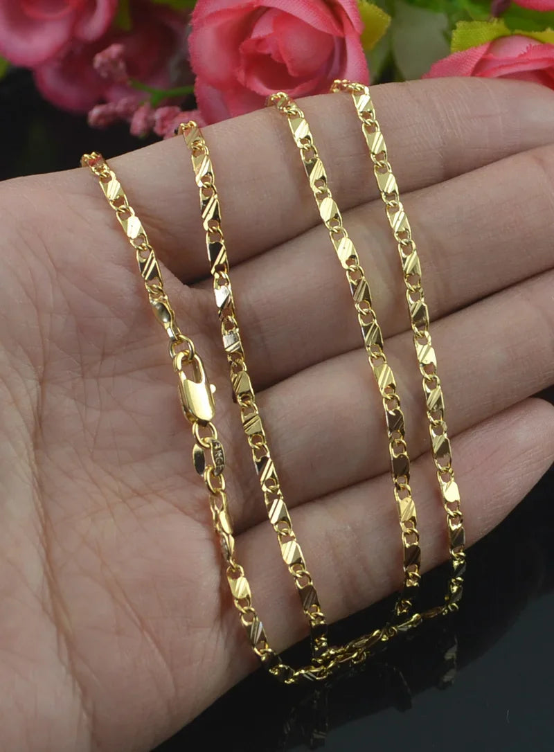 Exquisite Fashion 18K Gold Filled Necklace