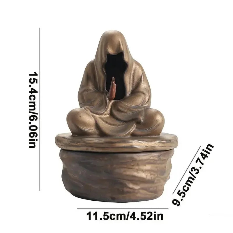 Ceramic Formless Buddha Meditation Incense Burner