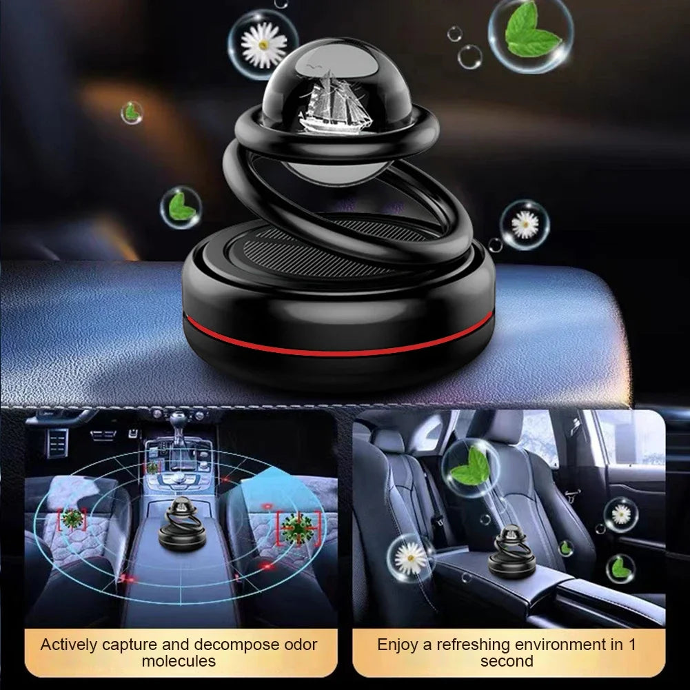 Solar Car Air Freshener Car Diffuser