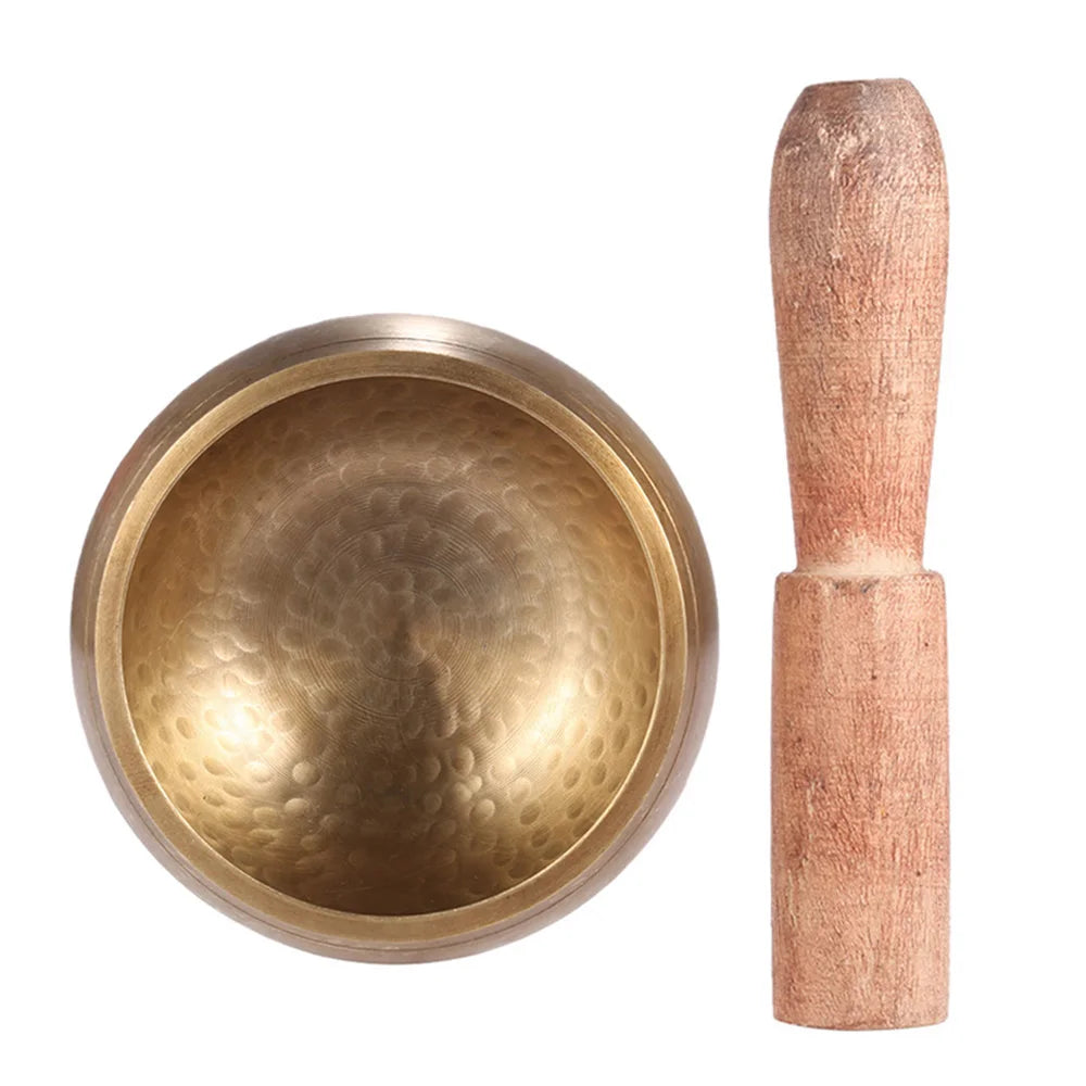 Exquisite 3 Inch Handmade Tibetan Bell Metal Singing Bowl