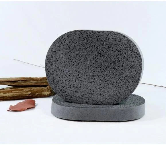 Soft Natural Black Bamboo Face Cleansing Sponge